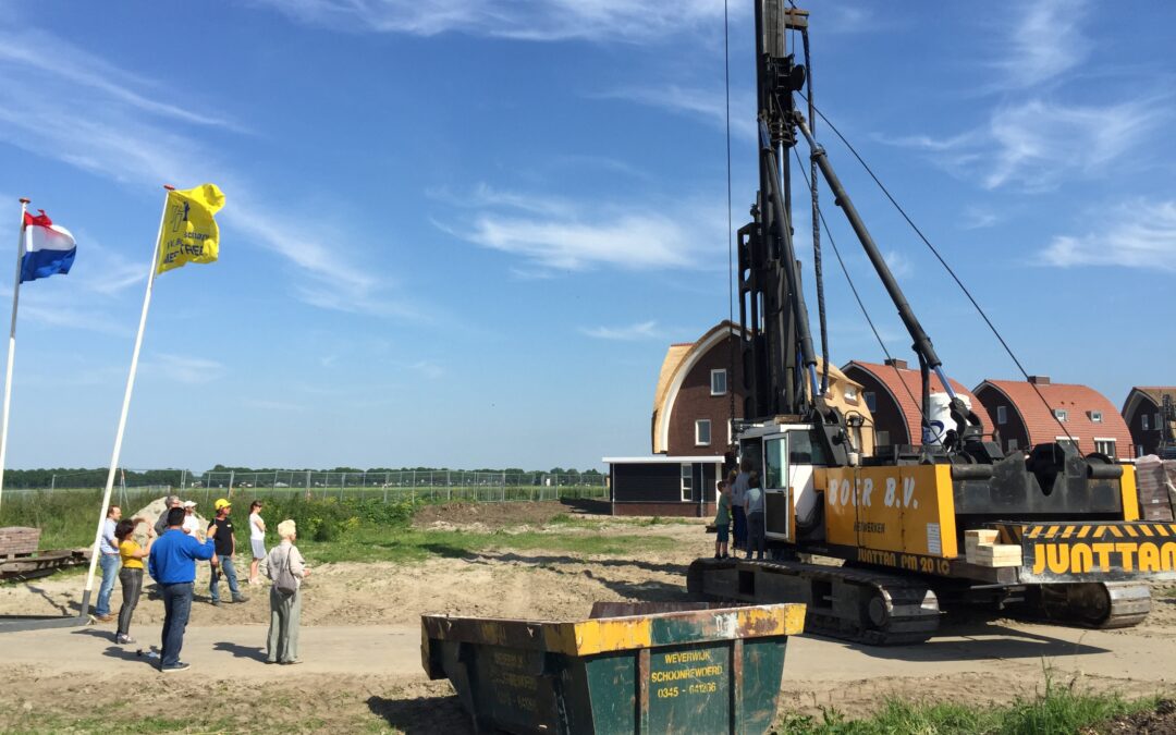 Eerste paal van fase 6 geslagen in Dalemburgh
