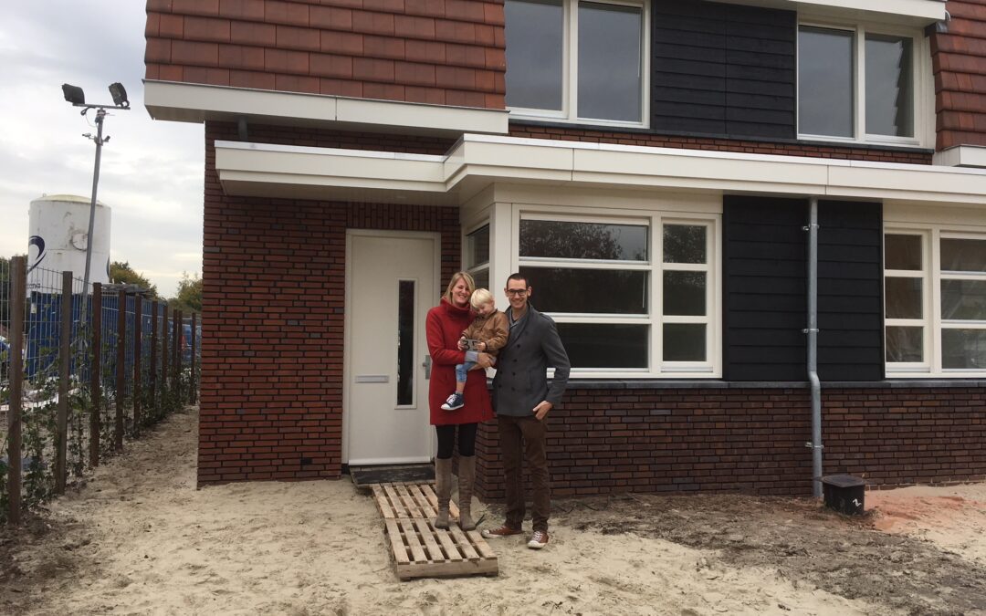 Alle rijwoningen Echina in villapark Lavendel te Vlijmen opgeleverd