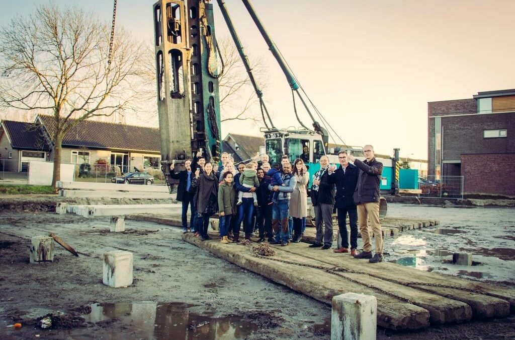 Bouw 7 woningen Noordpark Exclusive in Waddinxveen officieel gestart