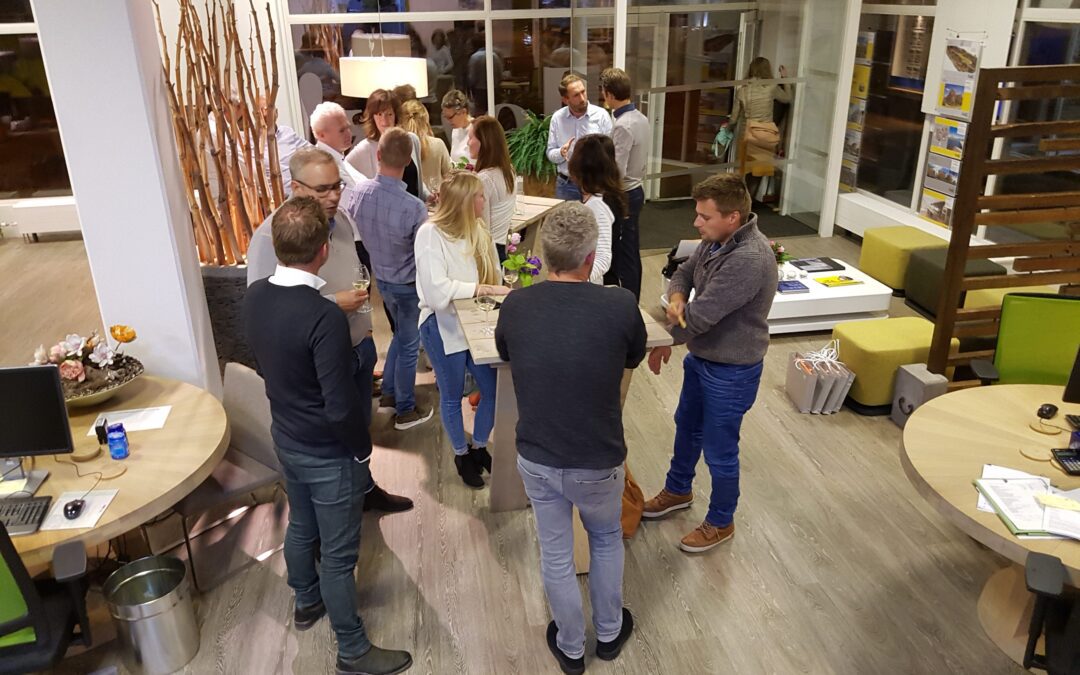 Kopersborrel bij Leuk! Makelaars