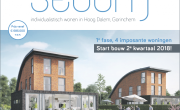 Start bouw villa's Sedum tweede kwartaal 2018