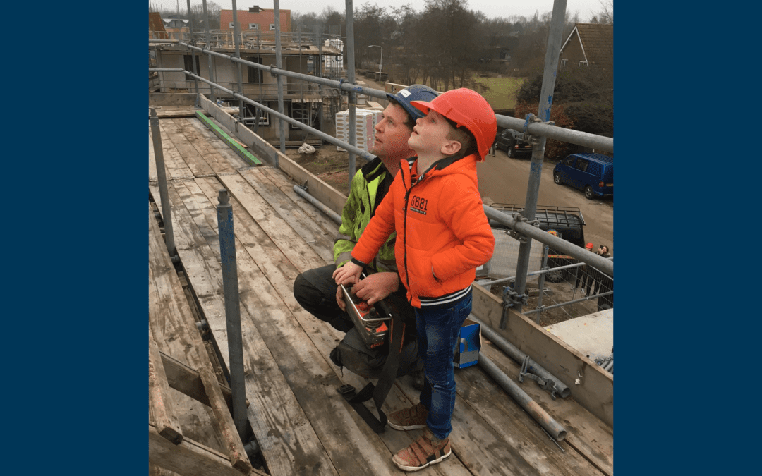 Kavel 27 van Villapark Lavendel in Vlijmen bereikt het hoogste punt