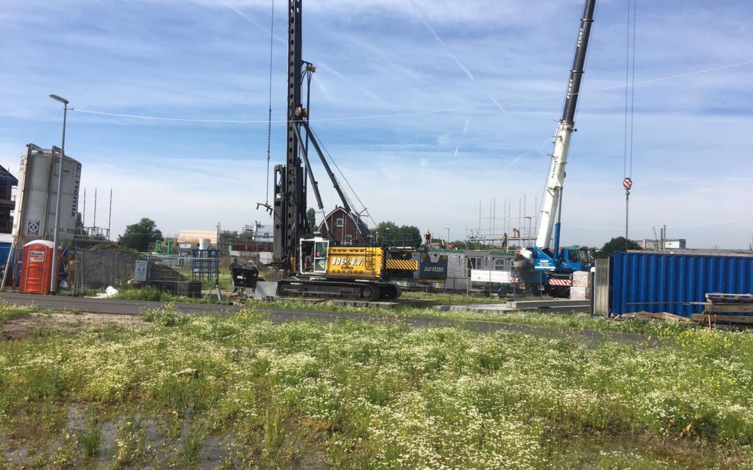 Gestart met heiwerk 2e woning Land van Matena, Papendrecht