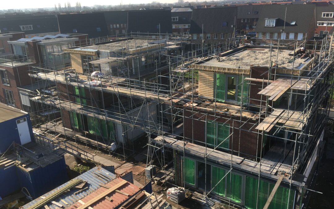 Impressie voortgang nieuwbouwproject Sedum fase 2 in Gorinchem.