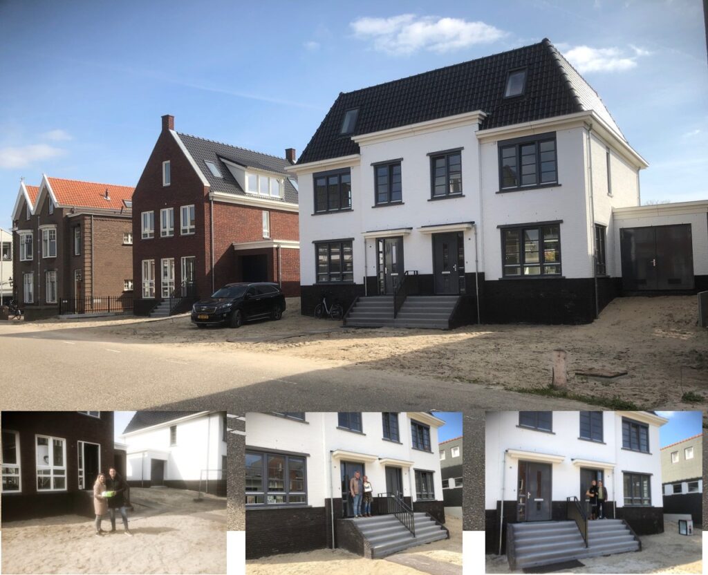 Eerste 3 woningen Heeren van Merwe opgeleverd!