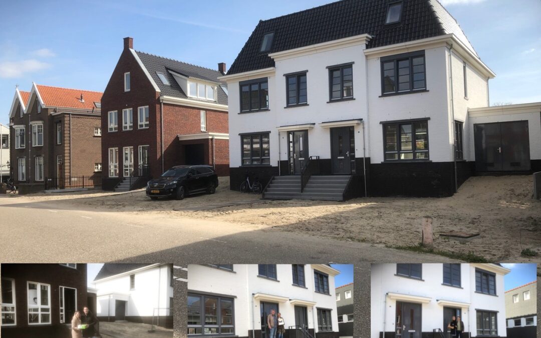 Eerste 3 woningen Heeren van Merwe opgeleverd!