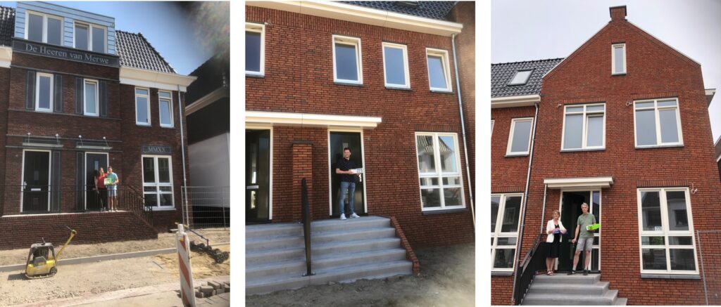 5 woningen Heeren van Merwe opgeleverd!