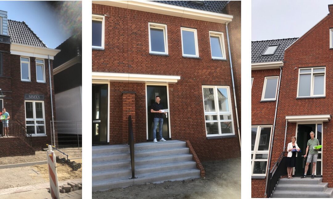 5 woningen Heeren van Merwe Sliedrecht opgeleverd!