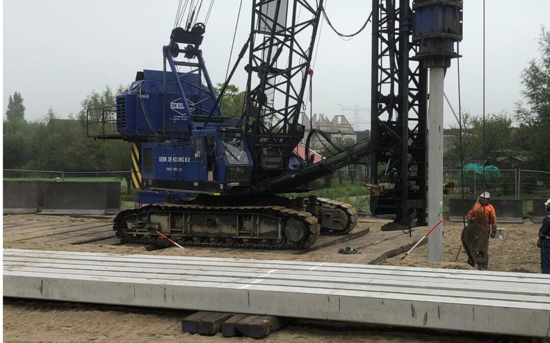 Start heiwerk ''De Kooyker'' Papendrecht