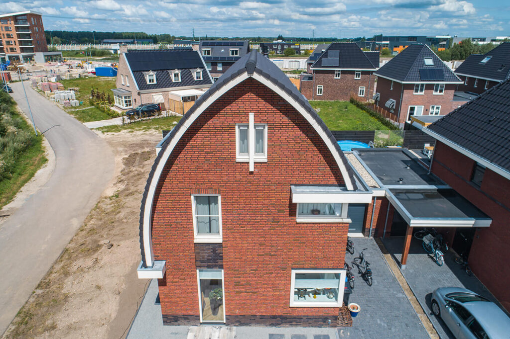 Nieuwbouwwoning Papendrecht vooraanzicht