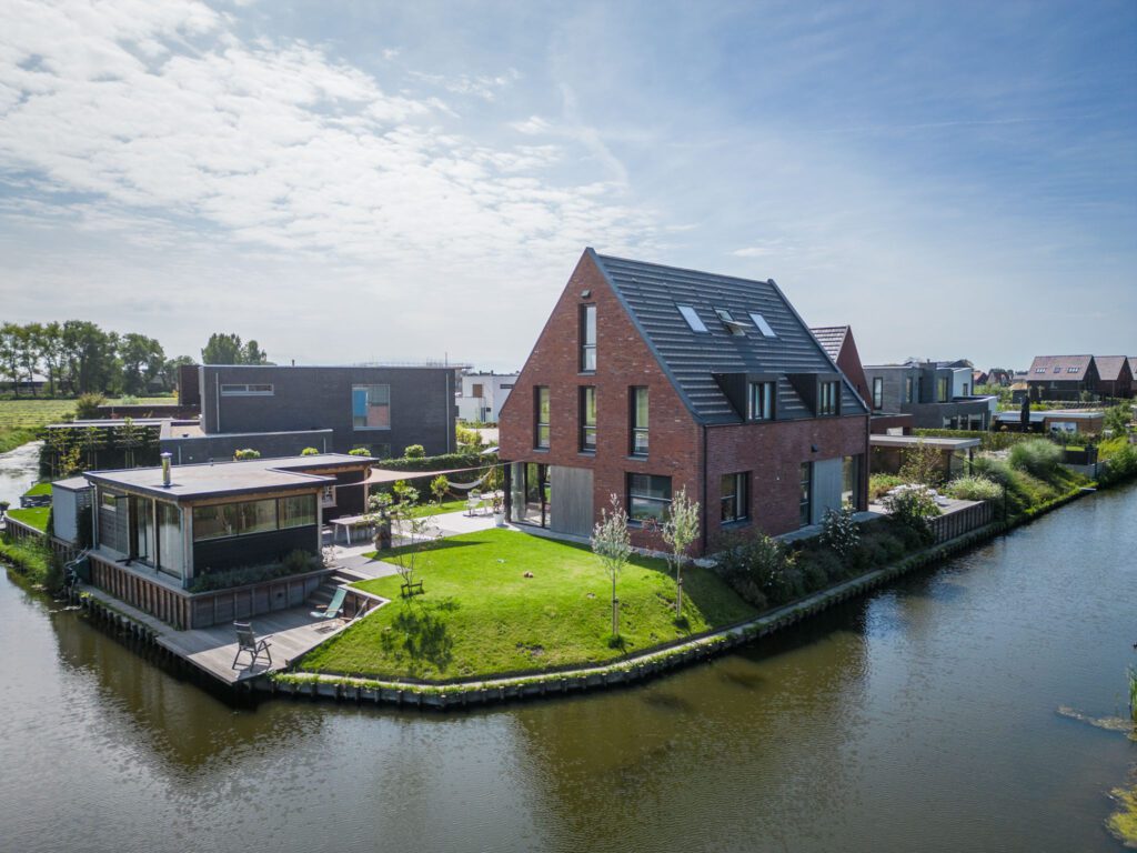 nieuwbouwhuis rode steen puntdak kolonel gorinchem