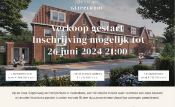 Verkoop Project Glipperhof in Heemstede gestart! Inschrijving mogelijk tot 26 juni 2024 21:00 6