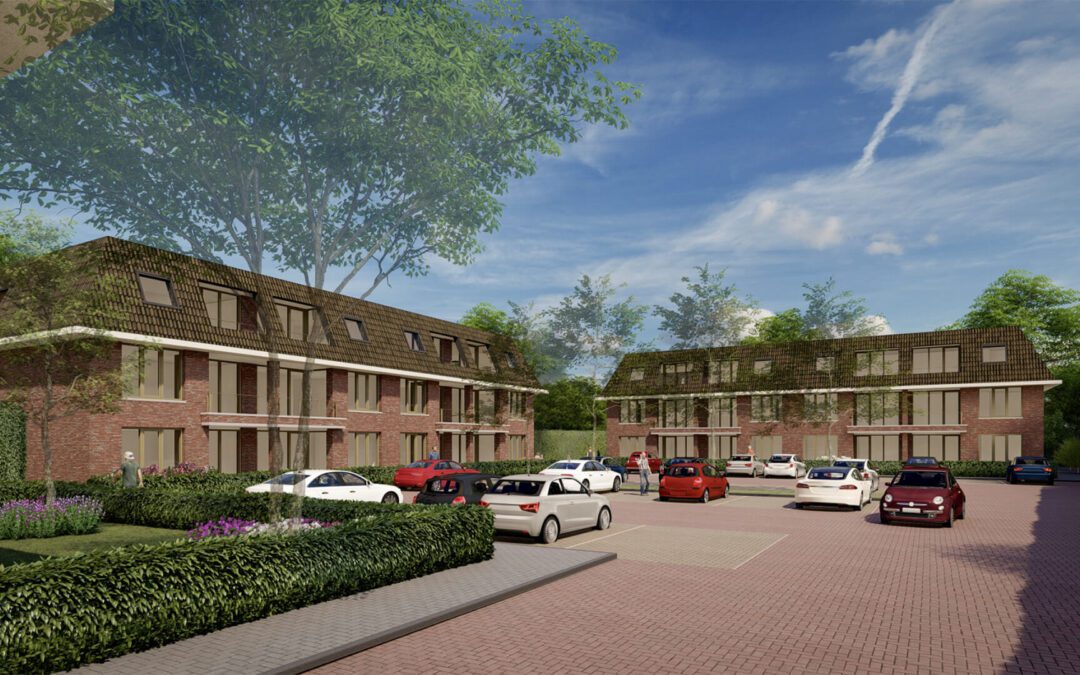 Voortgang nieuwbouw 26 appartementen Zwijndrecht